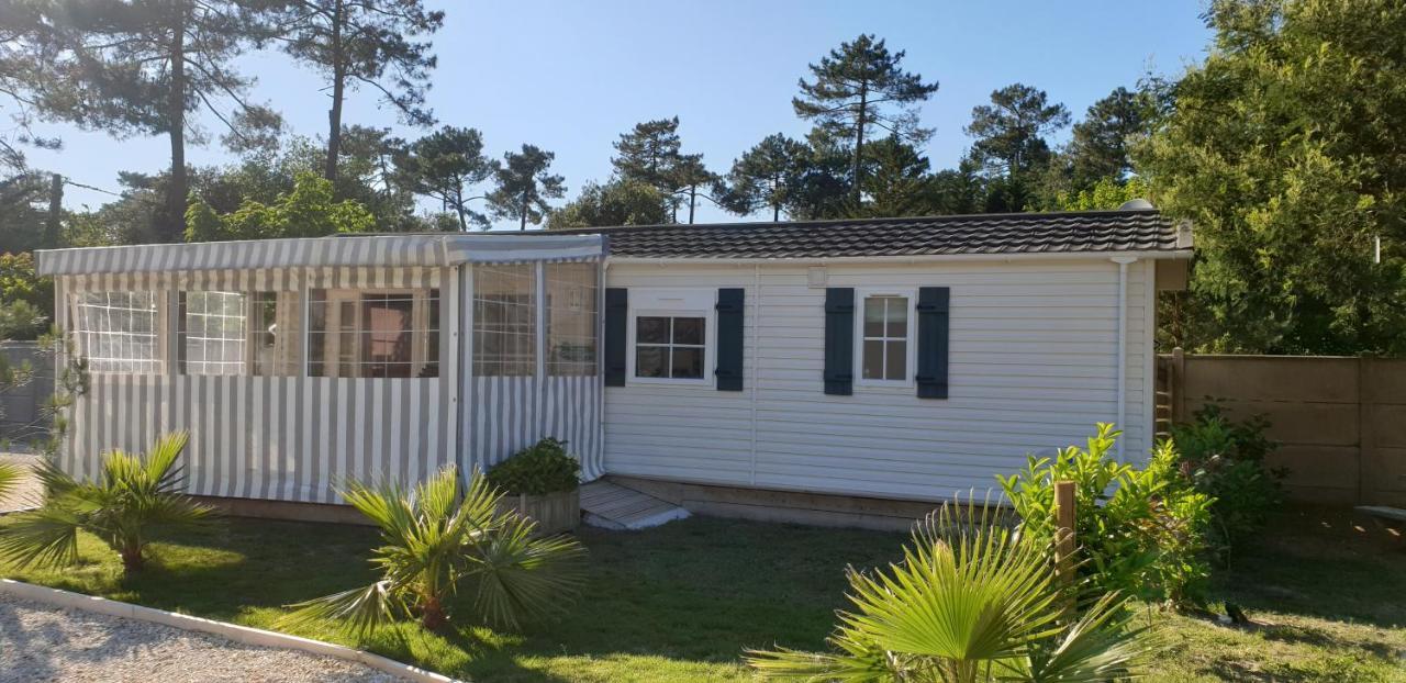 Mobil'Home Climatise Terrain Prive Proche Du Zoo De La Palmyre Les Mathes Exterior foto